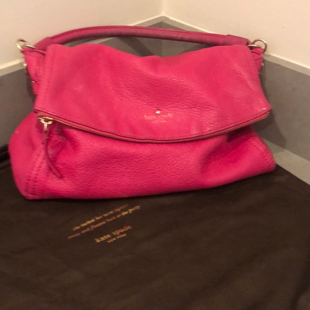 Kate spade soft leather hobo bag